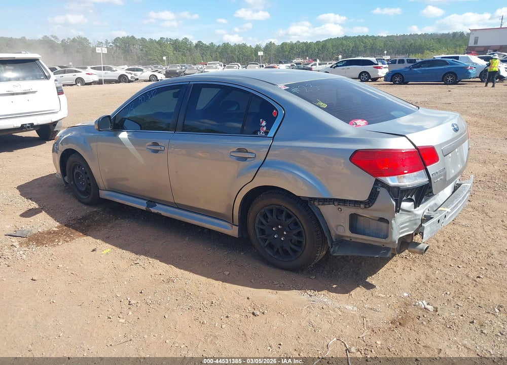 2011 SUBARU LEGACY 2.5I VIN: 4S3BMCA66B3250586