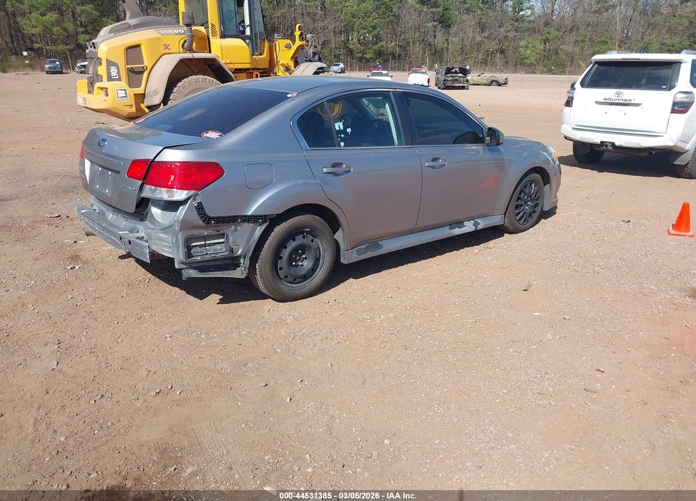 2011 SUBARU LEGACY 2.5I VIN: 4S3BMCA66B3250586