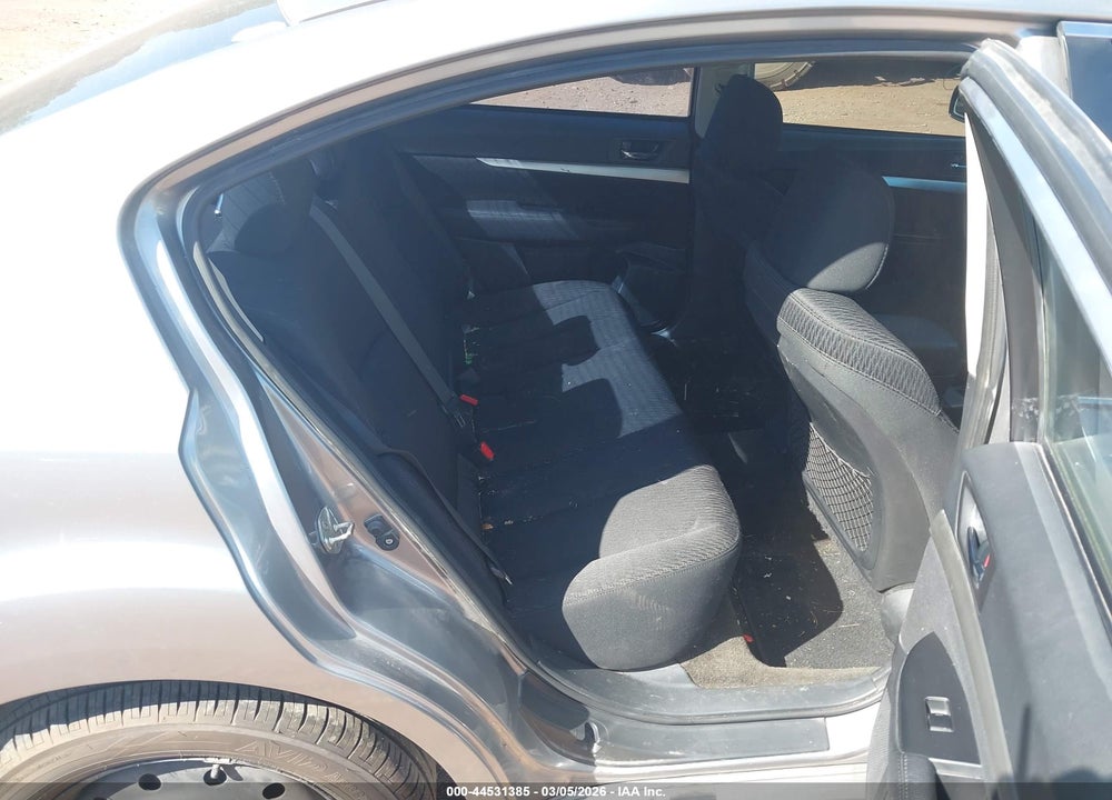 2011 SUBARU LEGACY 2.5I VIN: 4S3BMCA66B3250586