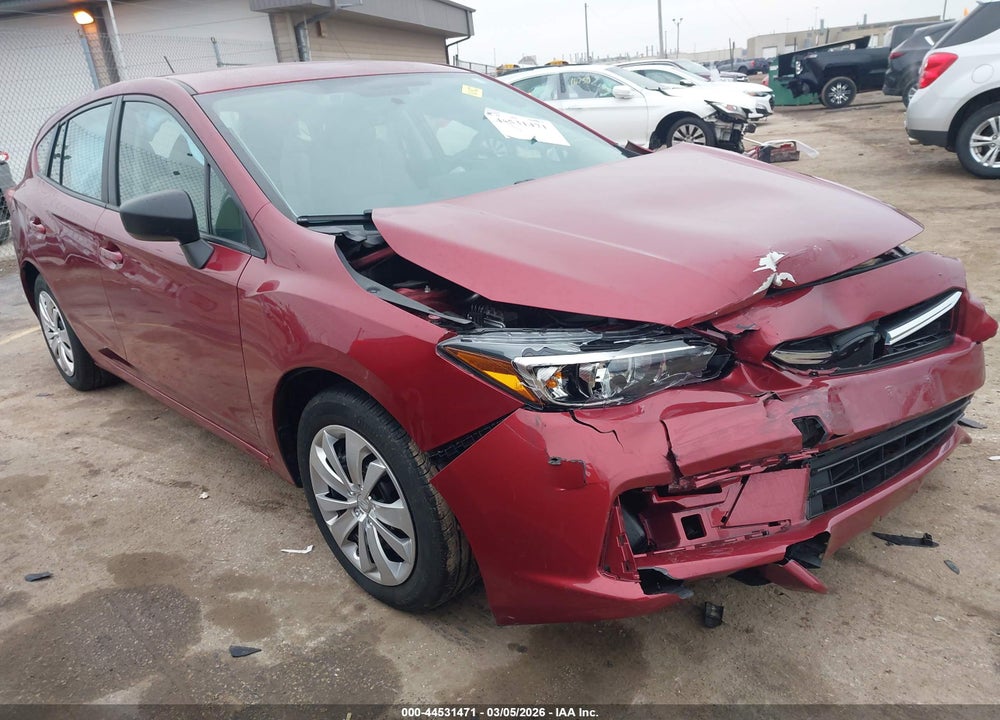 2023 SUBARU IMPREZA BASE 5-DOOR VIN: 4S3GTAB60P3711252