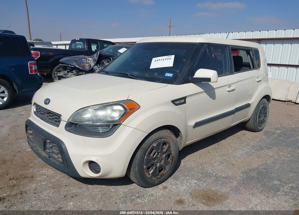 2013 KIA SOUL VIN: KNDJT2A58D7760160