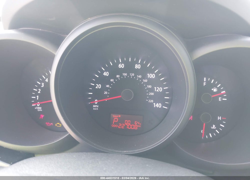 2013 KIA SOUL VIN: KNDJT2A58D7760160