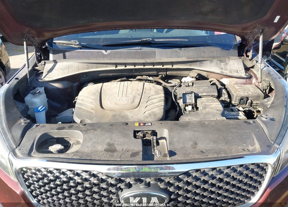 2017 KIA SORENTO 3.3L LX VIN: 5XYPGDA5XHG281516