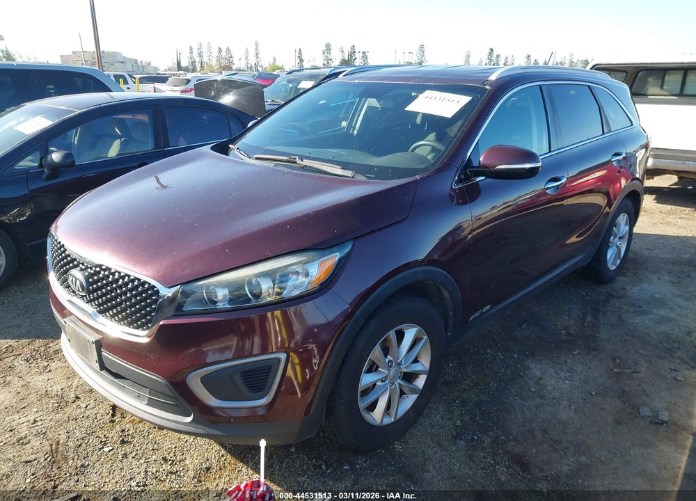 2017 KIA SORENTO 3.3L LX VIN: 5XYPGDA5XHG281516