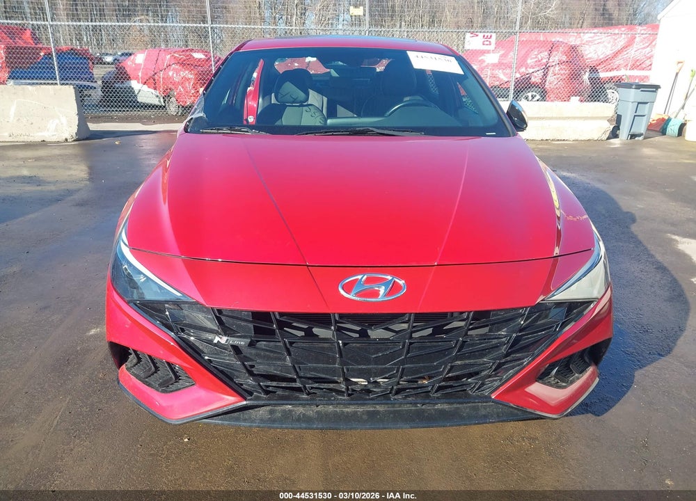 2022 HYUNDAI ELANTRA N LINE VIN: KMHLR4AF5NU274934