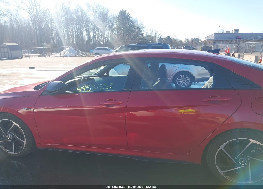 2022 HYUNDAI ELANTRA N LINE VIN: KMHLR4AF5NU274934