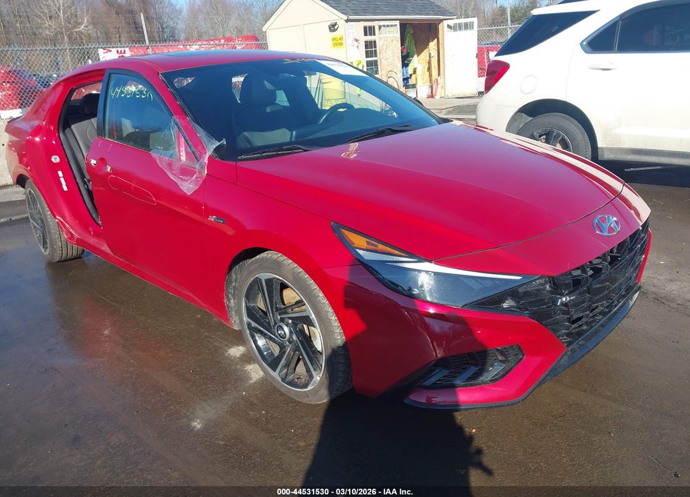 2022 HYUNDAI ELANTRA N LINE VIN: KMHLR4AF5NU274934