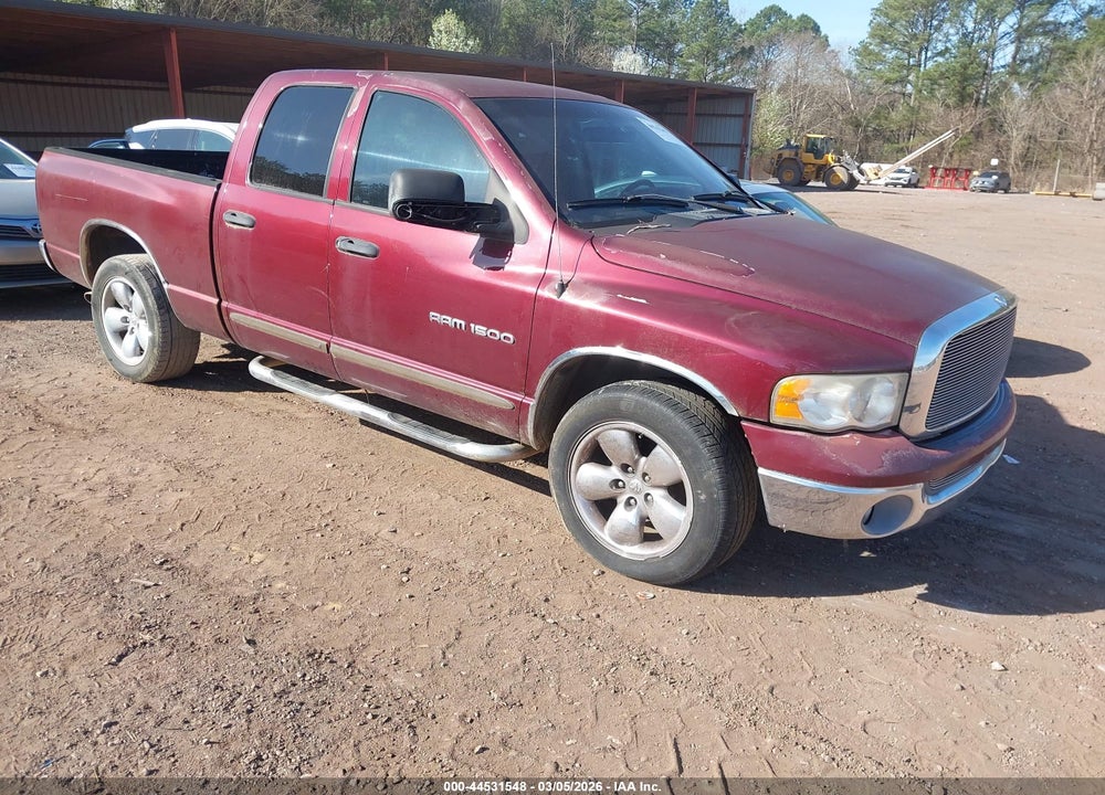 2002 DODGE RAM 1500 ST VIN: 3D7HA18Z82G118522