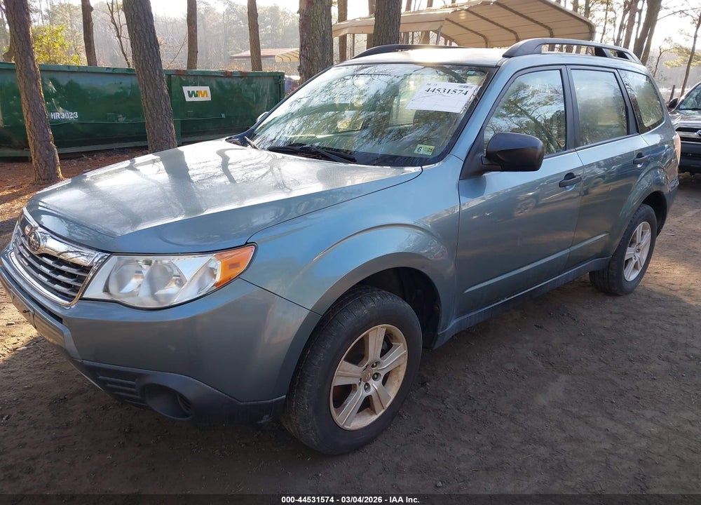 2010 SUBARU FORESTER 2.5X VIN: JF2SH6BC5AG764061