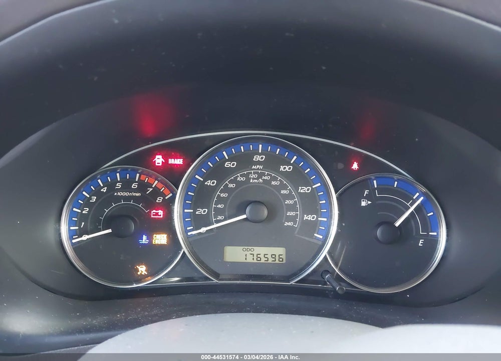 2010 SUBARU FORESTER 2.5X VIN: JF2SH6BC5AG764061