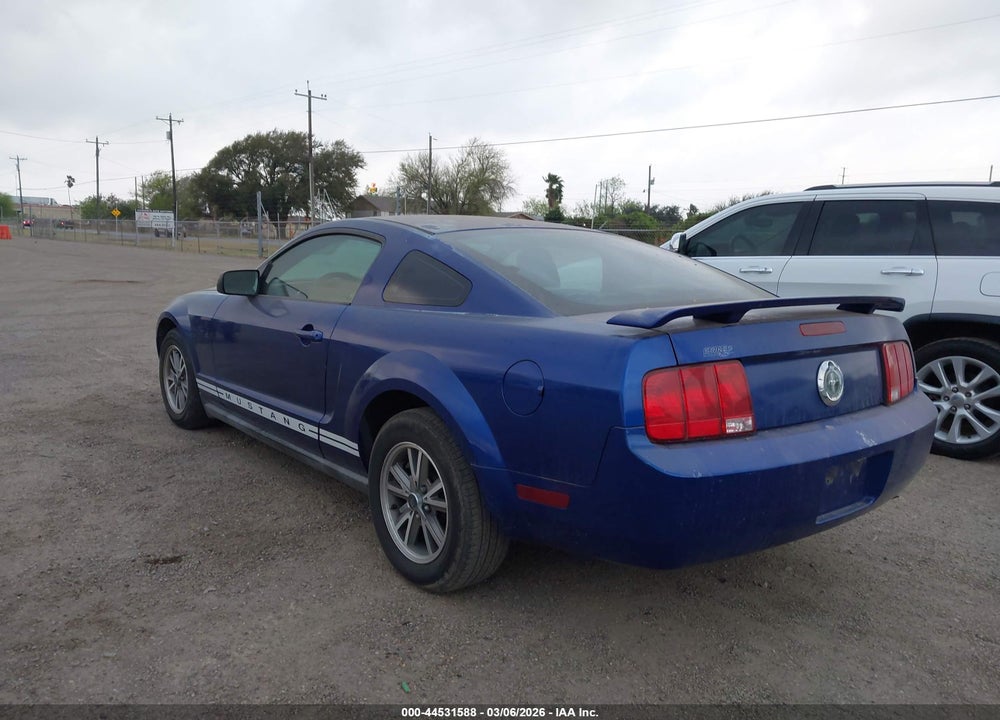 2005 FORD MUSTANG V6 DELUXE/V6 PREMIUM VIN: 1ZVFT80N655161164