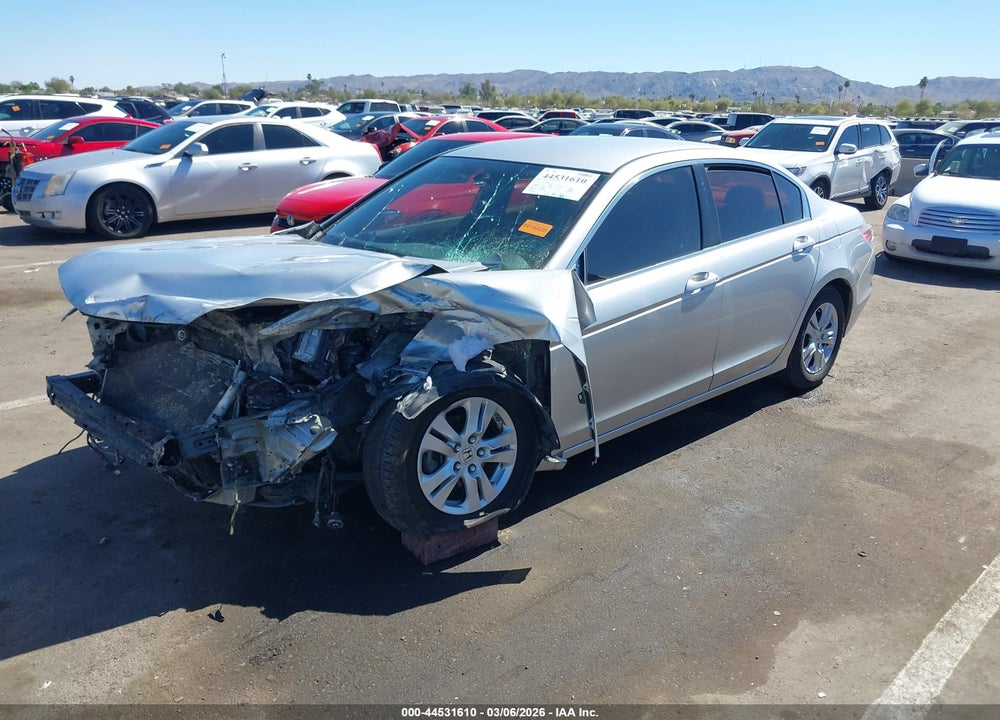 2010 HONDA ACCORD 2.4 LX-P VIN: 1HGCP2F4XAA124952
