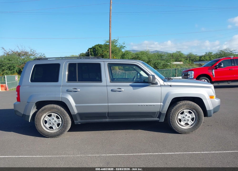 2015 JEEP PATRIOT SPORT VIN: 1C4NJPBA3FD318178