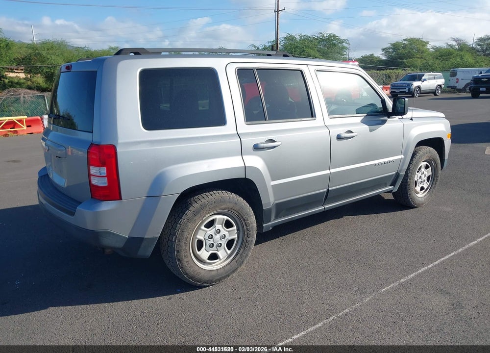 2015 JEEP PATRIOT SPORT VIN: 1C4NJPBA3FD318178