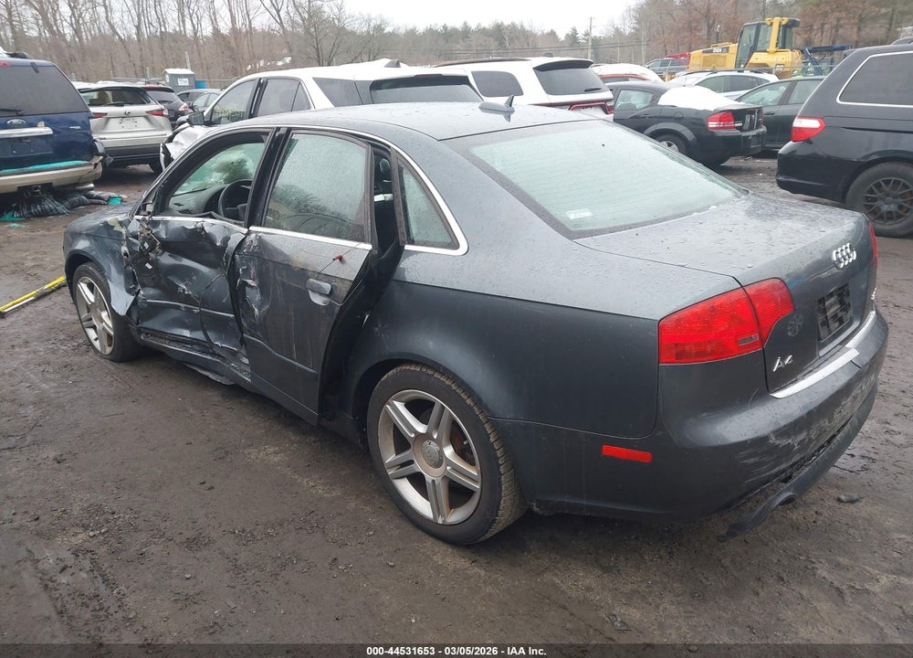 2006 AUDI A4 2.0T VIN: WAUDF78E96A125605