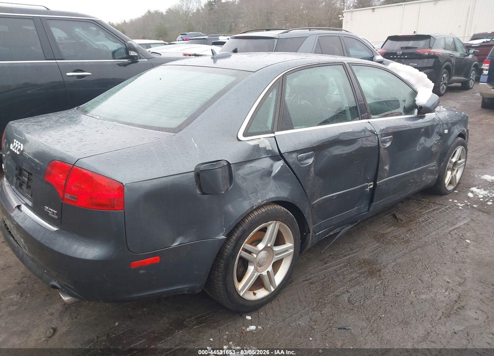 2006 AUDI A4 2.0T VIN: WAUDF78E96A125605