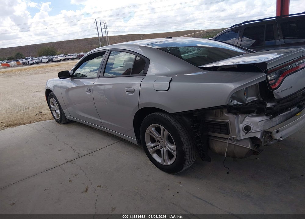 2022 DODGE CHARGER SXT RWD VIN: 2C3CDXBG2NH197104