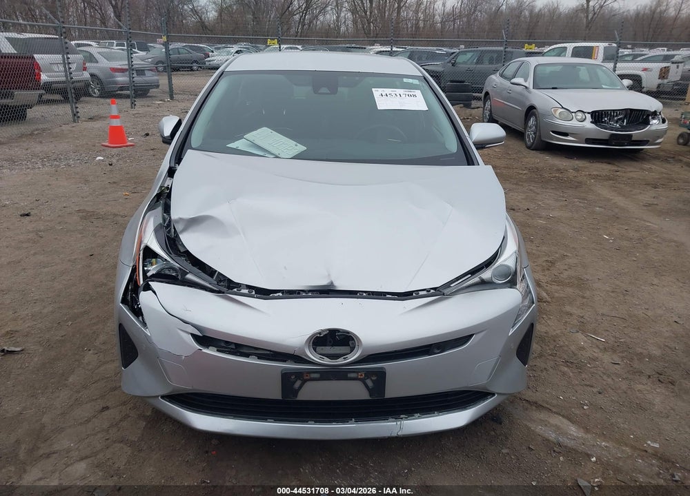 2017 TOYOTA PRIUS TWO VIN: JTDKBRFUXH3575136
