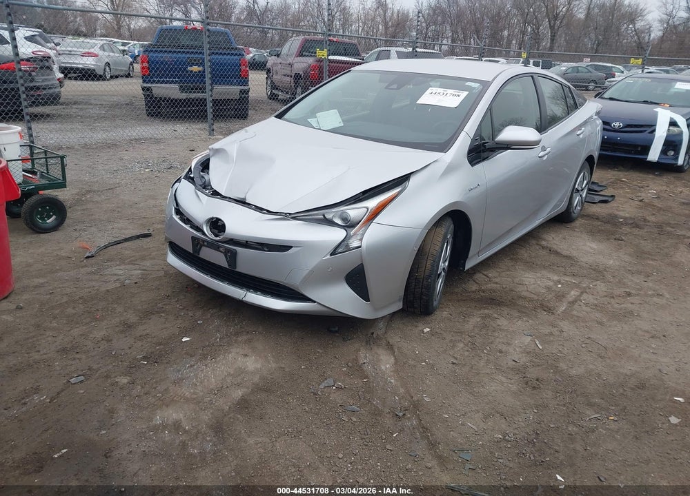 2017 TOYOTA PRIUS TWO VIN: JTDKBRFUXH3575136