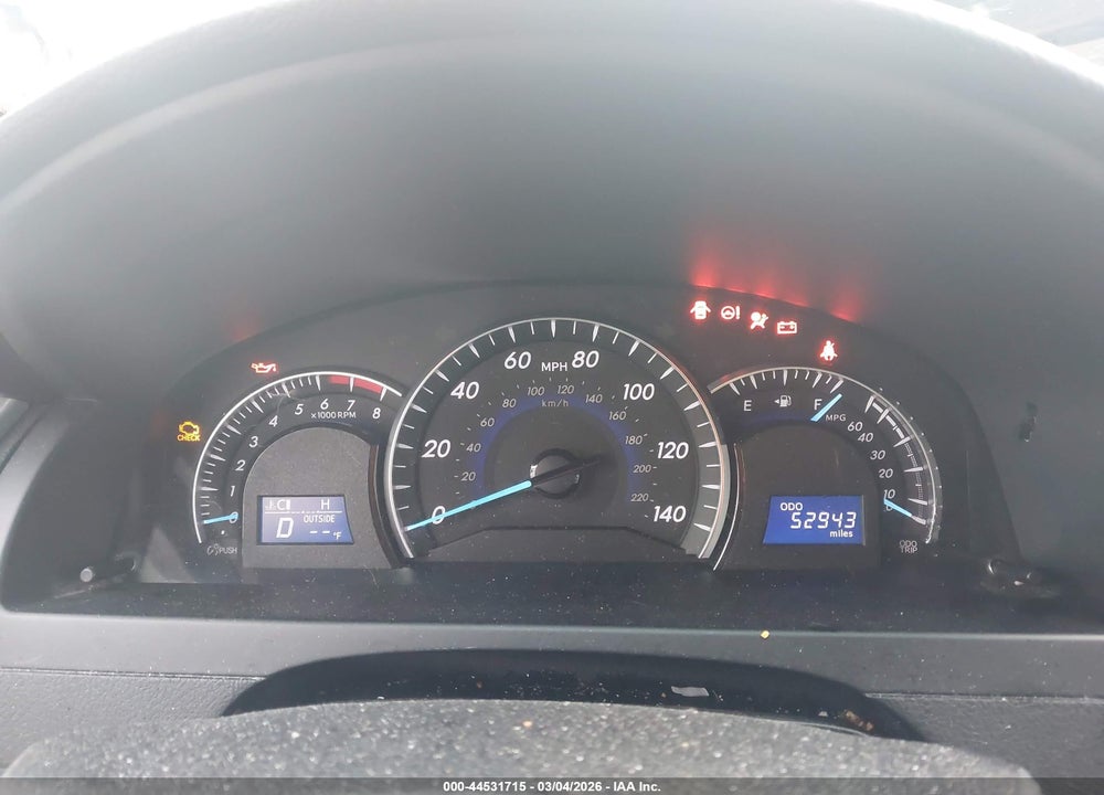2014 TOYOTA CAMRY XLE VIN: 4T4BF1FK9ER425644