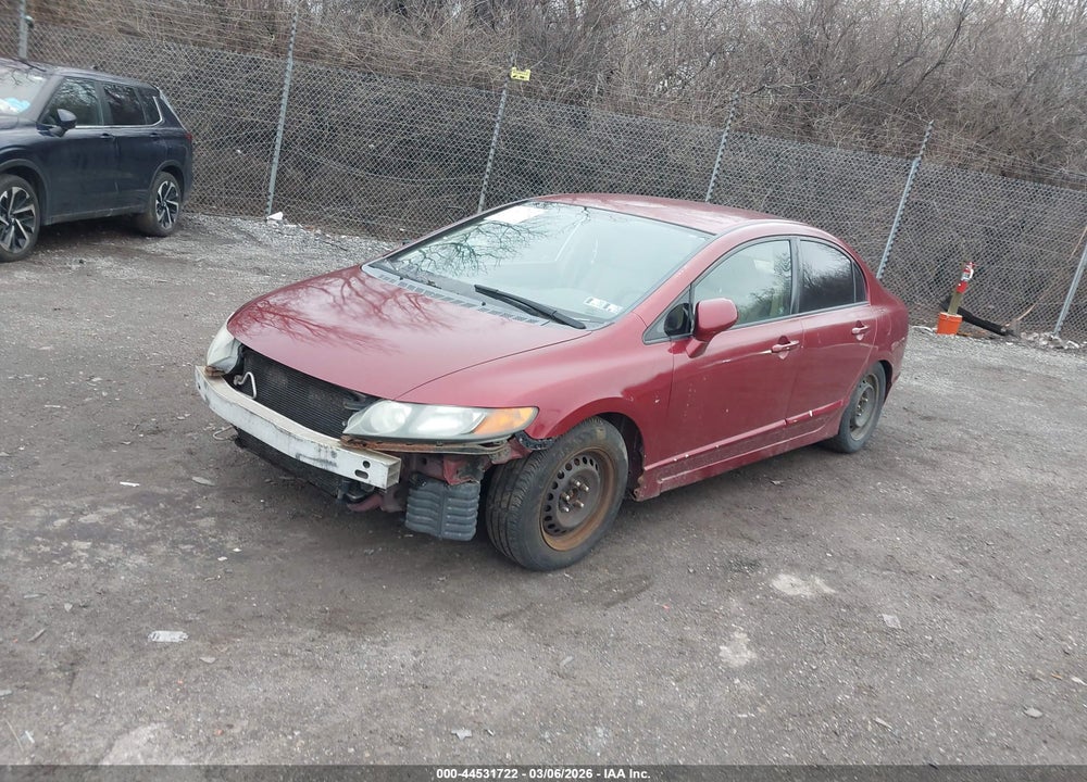 2007 HONDA CIVIC LX VIN: 2HGFA16597H504070