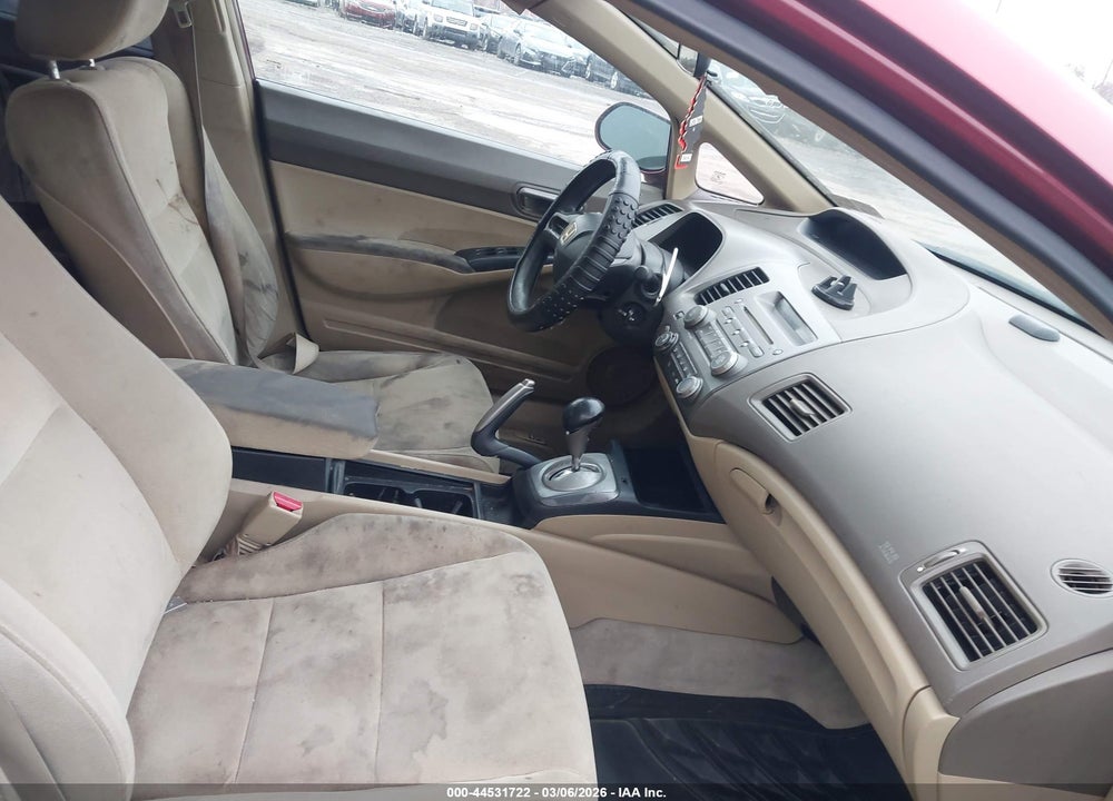 2007 HONDA CIVIC LX VIN: 2HGFA16597H504070