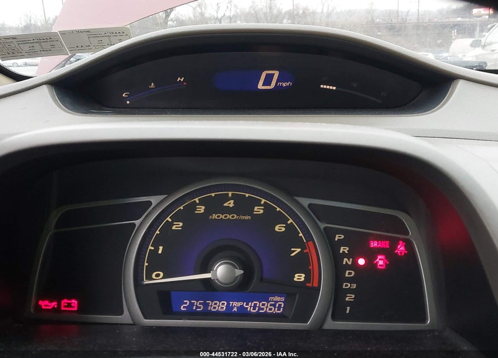 2007 HONDA CIVIC LX VIN: 2HGFA16597H504070