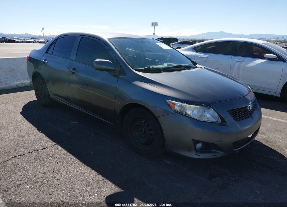 2009 TOYOTA COROLLA LE VIN: JTDBL40E49J041337