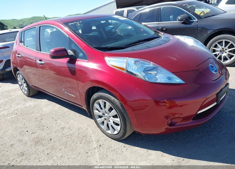 2015 NISSAN LEAF S VIN: 1N4AZ0CP1FC307757