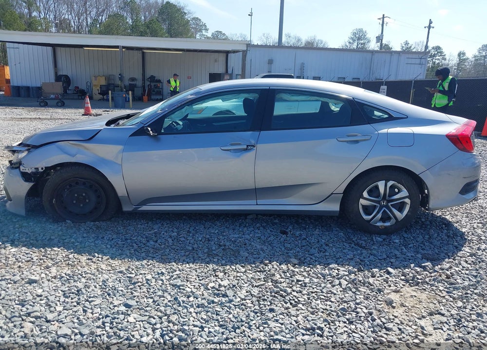 2017 HONDA CIVIC LX VIN: 19XFC2F55HE013068