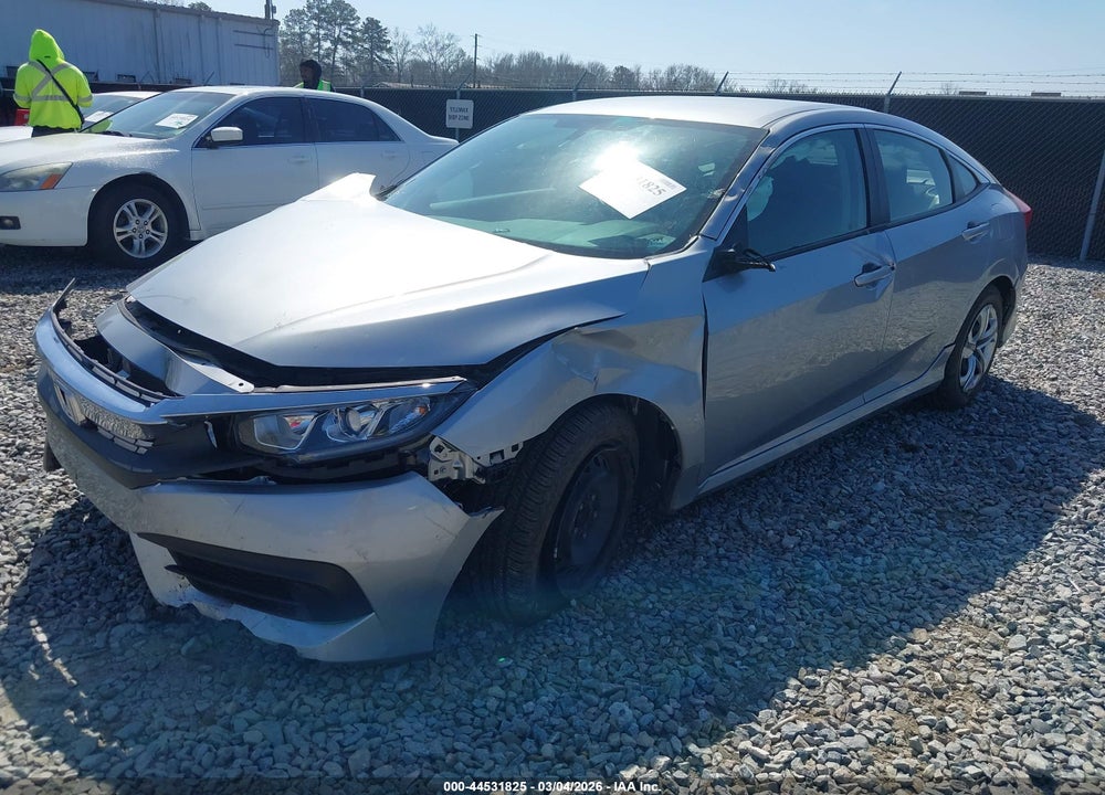 2017 HONDA CIVIC LX VIN: 19XFC2F55HE013068