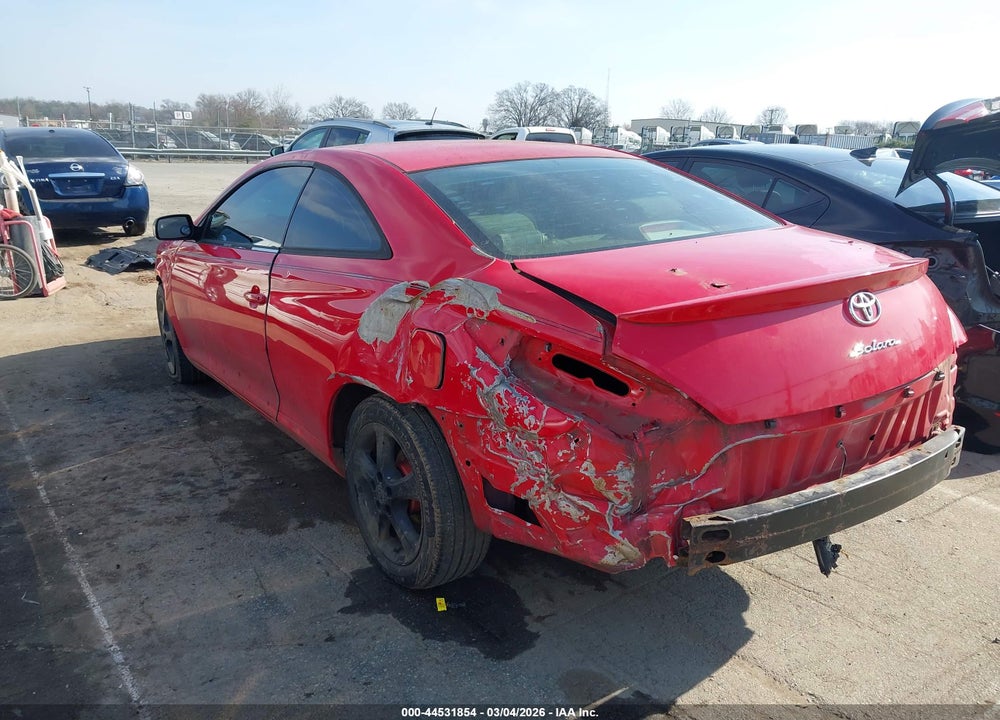 2006 TOYOTA CAMRY SOLARA SE VIN: 4T1CE38P06U751758
