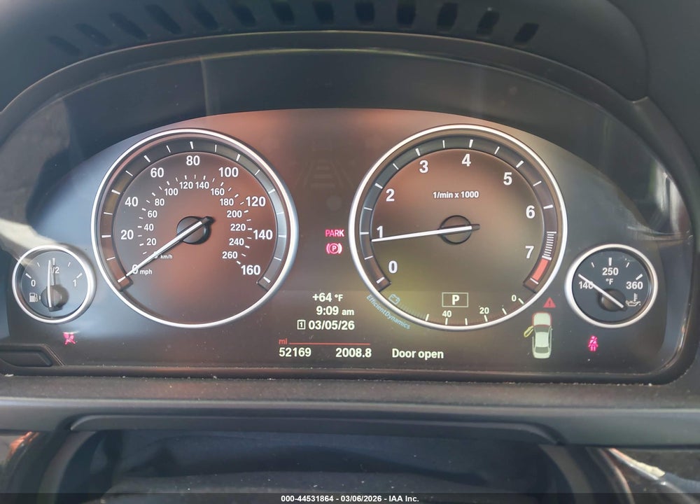 2014 BMW 535I VIN: WBA5B1C55ED482488
