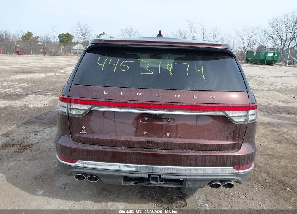 2020 LINCOLN AVIATOR RESERVE VIN: 5LM5J7XC2LGL30528