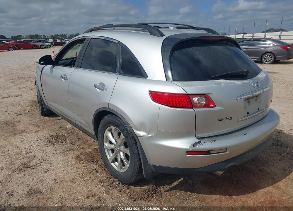 2008 INFINITI FX35 VIN: JNRAS08U78X103733