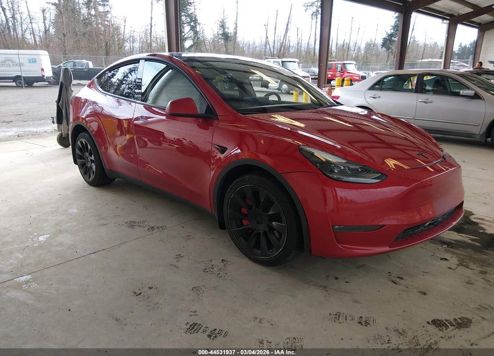 2022 TESLA MODEL Y LONG RANGE DUAL MOTOR ALL-WHEEL DRIVE VIN: 7SAYGDEEXNF556595