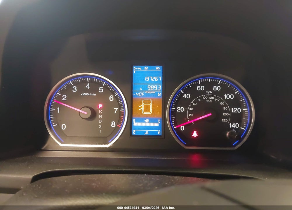 2011 HONDA CR-V EX-L VIN: 5J6RE4H71BL104719