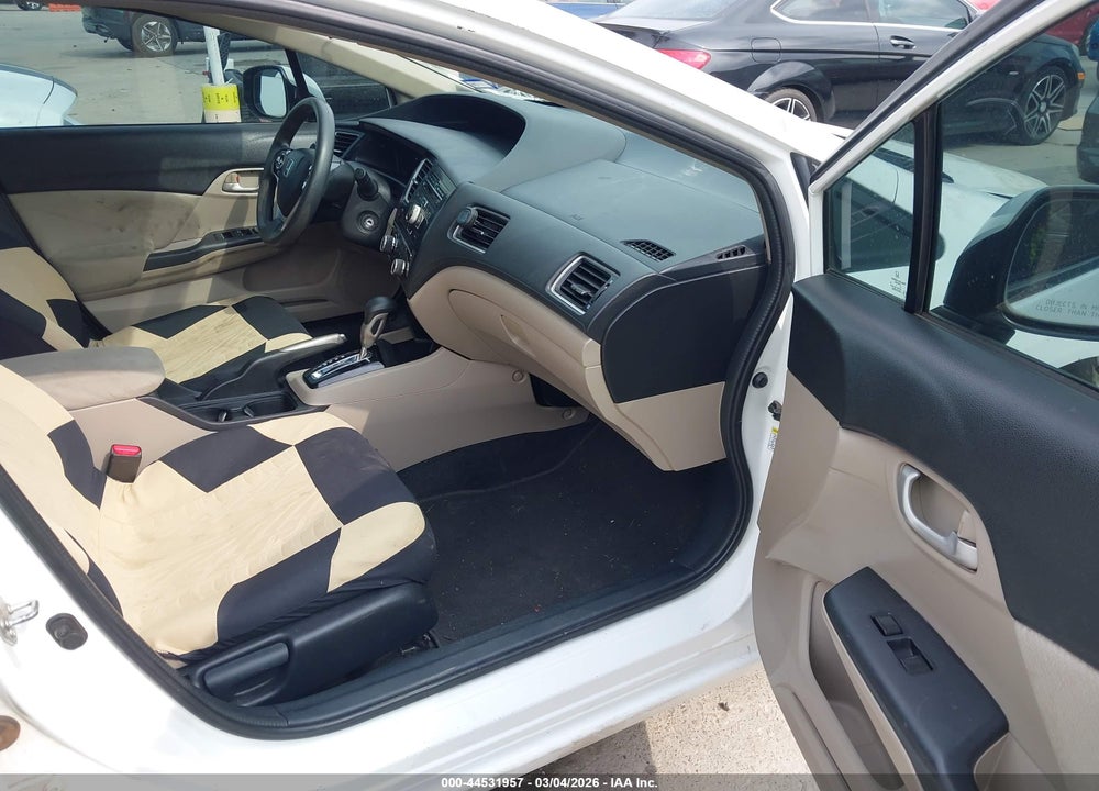 2013 HONDA CIVIC LX VIN: 19XFB2F59DE015211
