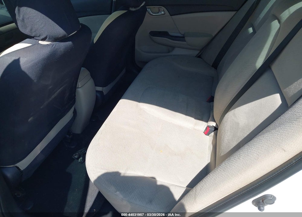 2013 HONDA CIVIC LX VIN: 19XFB2F59DE015211