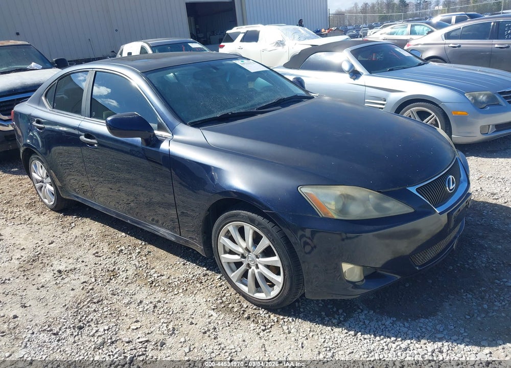 2007 LEXUS IS 250 VIN: JTHCK262675012208