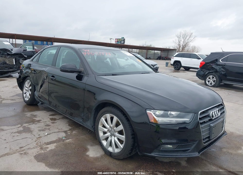 2014 AUDI A4 2.0T PREMIUM VIN: WAUBFAFL8EN010376