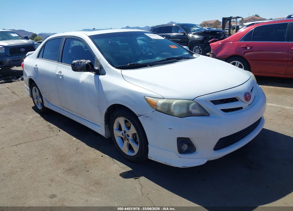 2012 TOYOTA COROLLA S VIN: 2T1BU4EE4CC826532