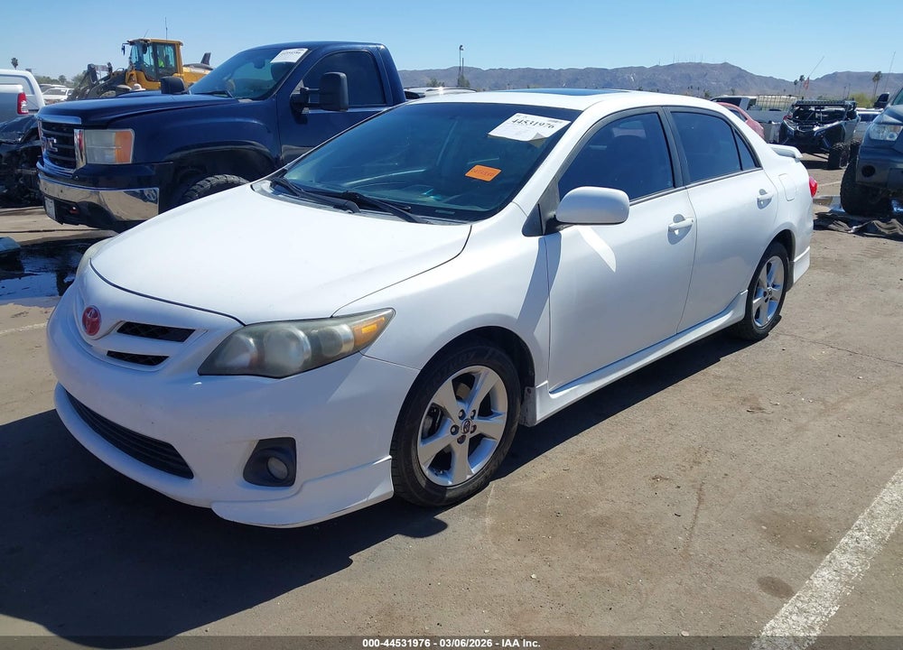 2012 TOYOTA COROLLA S VIN: 2T1BU4EE4CC826532