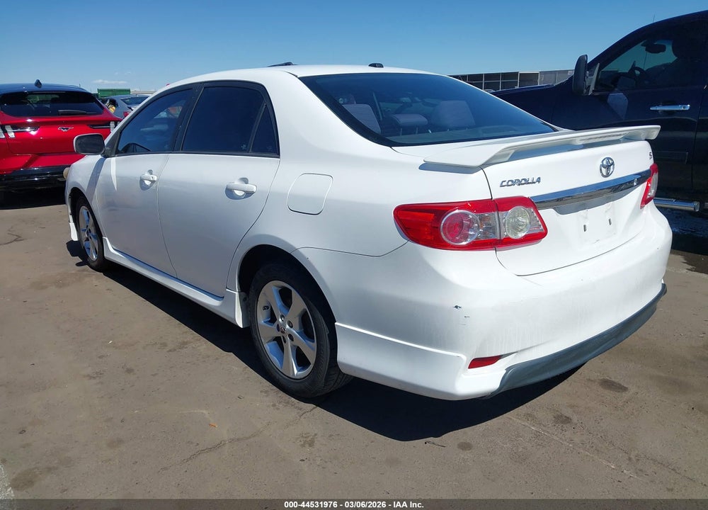 2012 TOYOTA COROLLA S VIN: 2T1BU4EE4CC826532