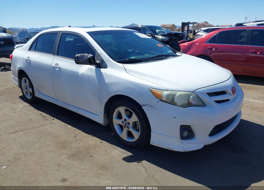 2012 TOYOTA COROLLA S VIN: 2T1BU4EE4CC826532