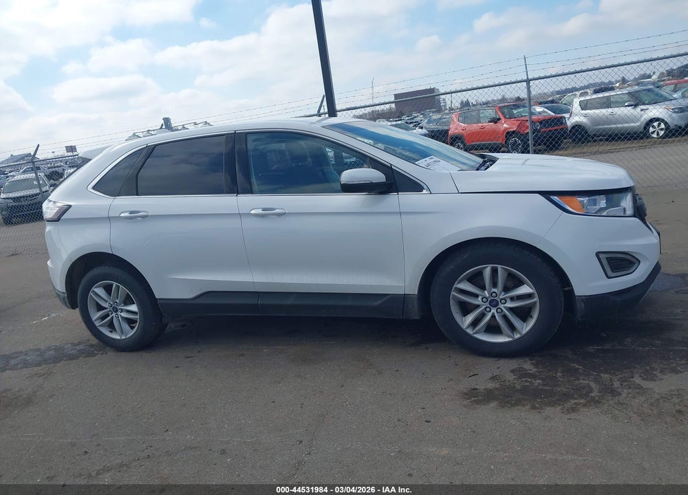 2015 FORD EDGE SEL VIN: 2FMTK4J91FBC25851