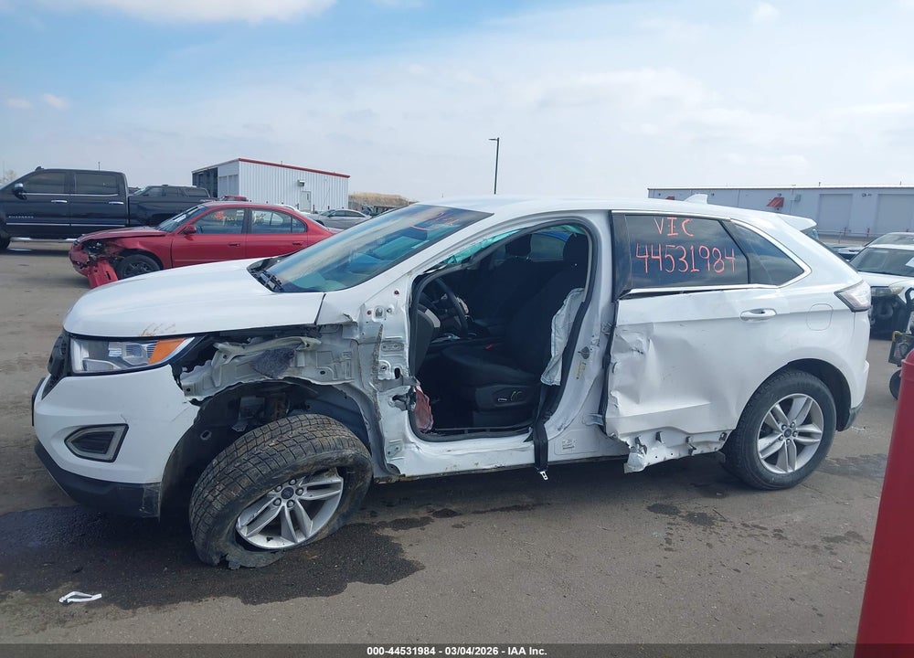 2015 FORD EDGE SEL VIN: 2FMTK4J91FBC25851