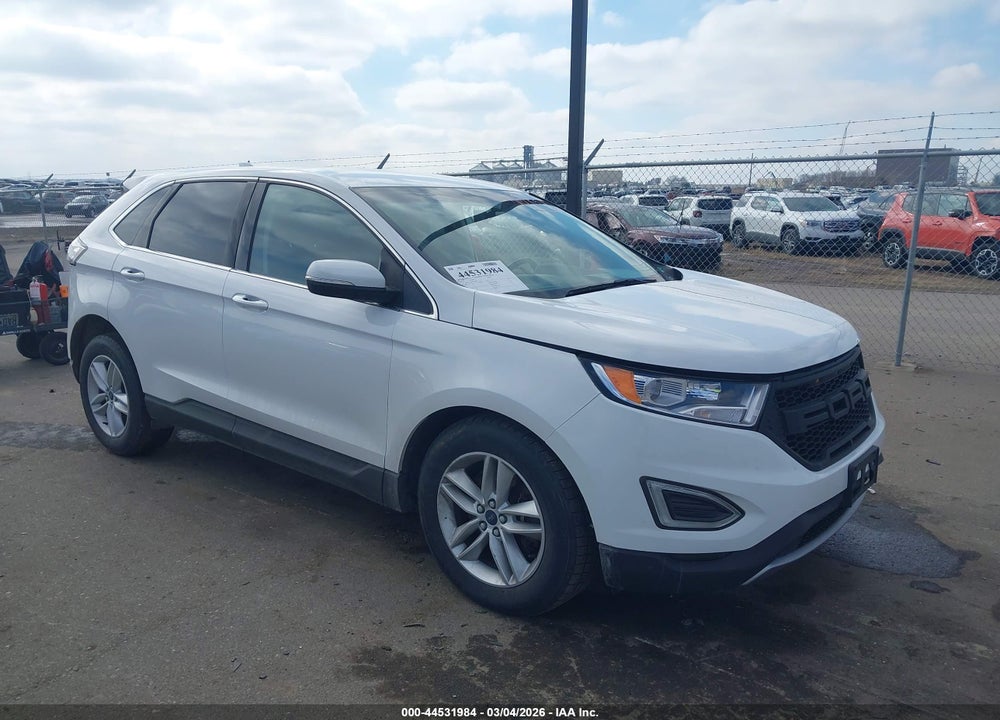 2015 FORD EDGE SEL VIN: 2FMTK4J91FBC25851