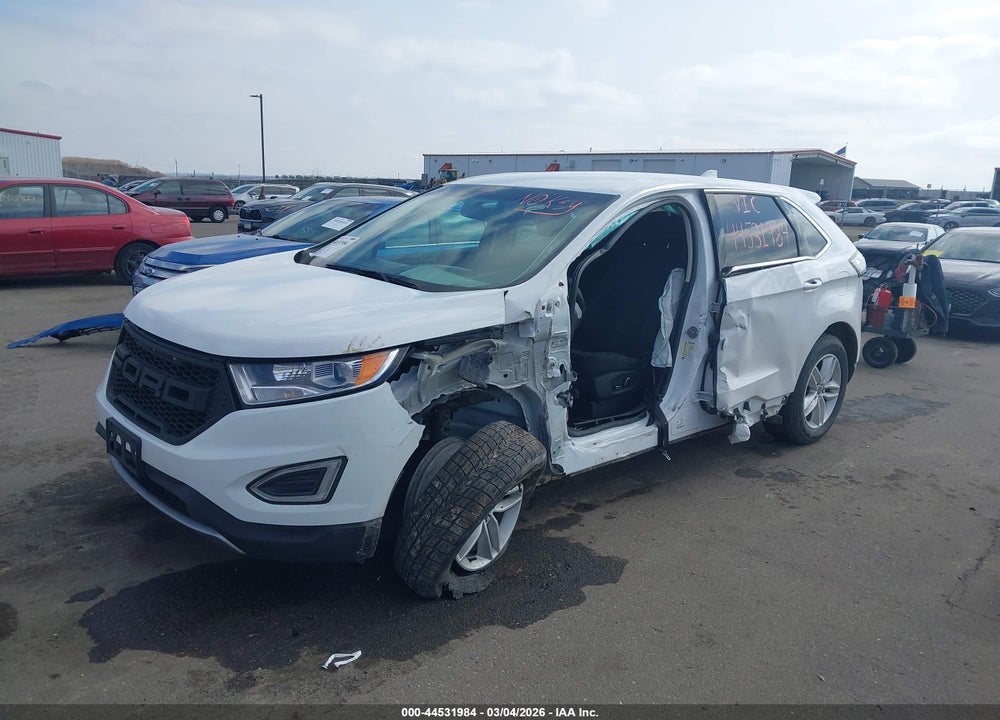 2015 FORD EDGE SEL VIN: 2FMTK4J91FBC25851