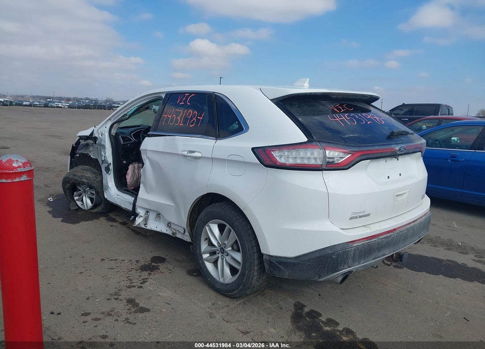 2015 FORD EDGE SEL VIN: 2FMTK4J91FBC25851